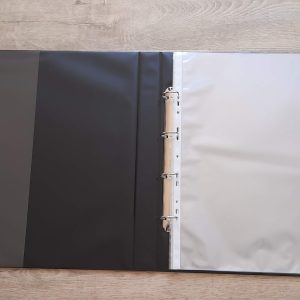 A3 Portrait Binder inc 20 x Acid Free Pockets